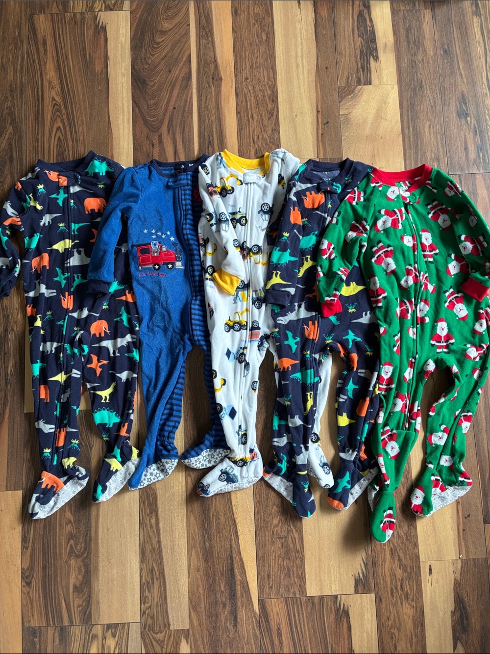 Toddler One-Piece Footed Pajamas